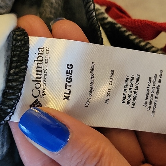 🌟HP🌟Columbia Fleece Pajama Set - XL NWOT - Picture 5 of 15